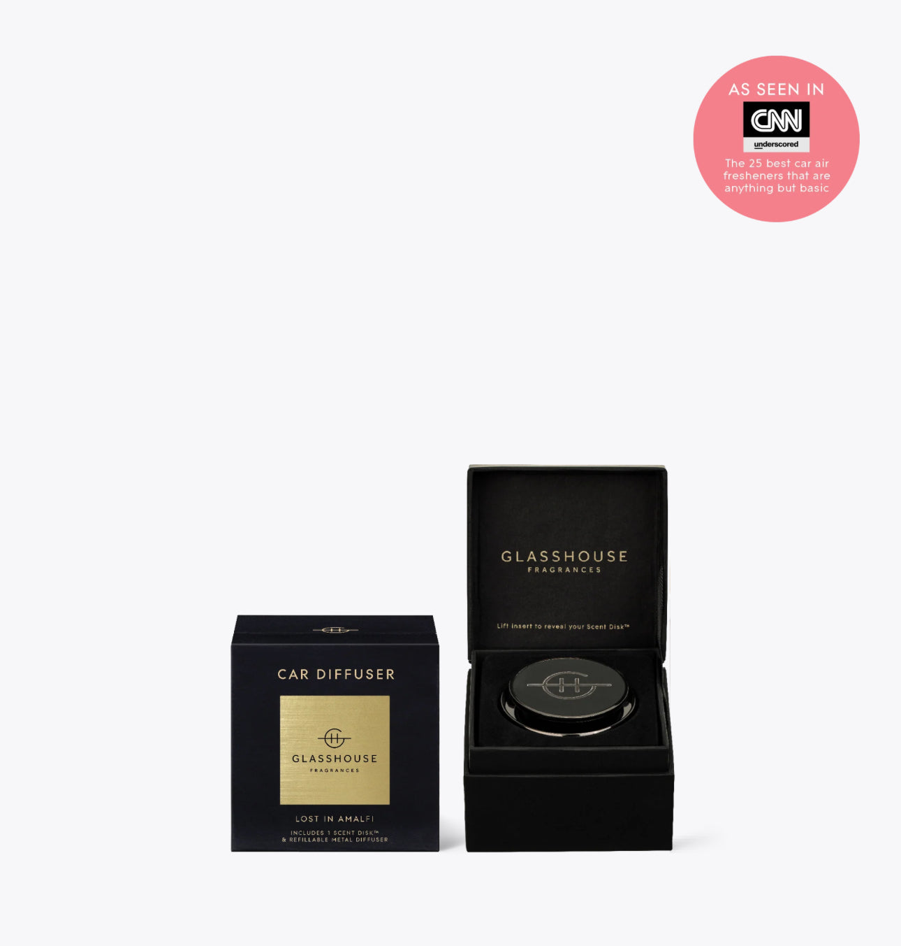 Glasshouse Car Diffuser (2 scents)