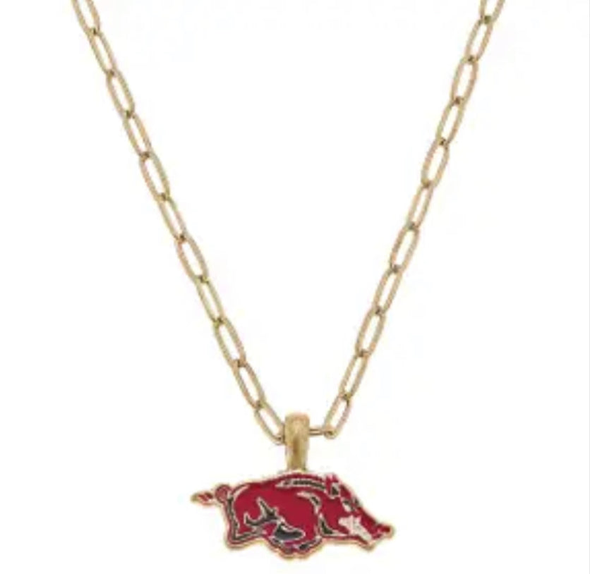 Arkansas Pendant Necklace