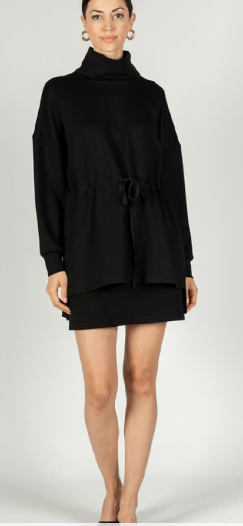 Lauren Scuba Drawstring Tunic/Dress