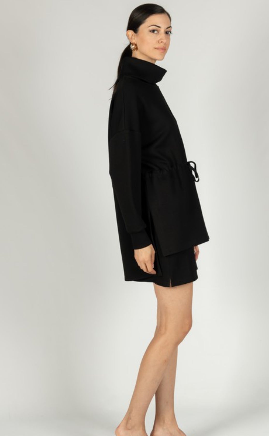 Lauren Scuba Drawstring Tunic/Dress