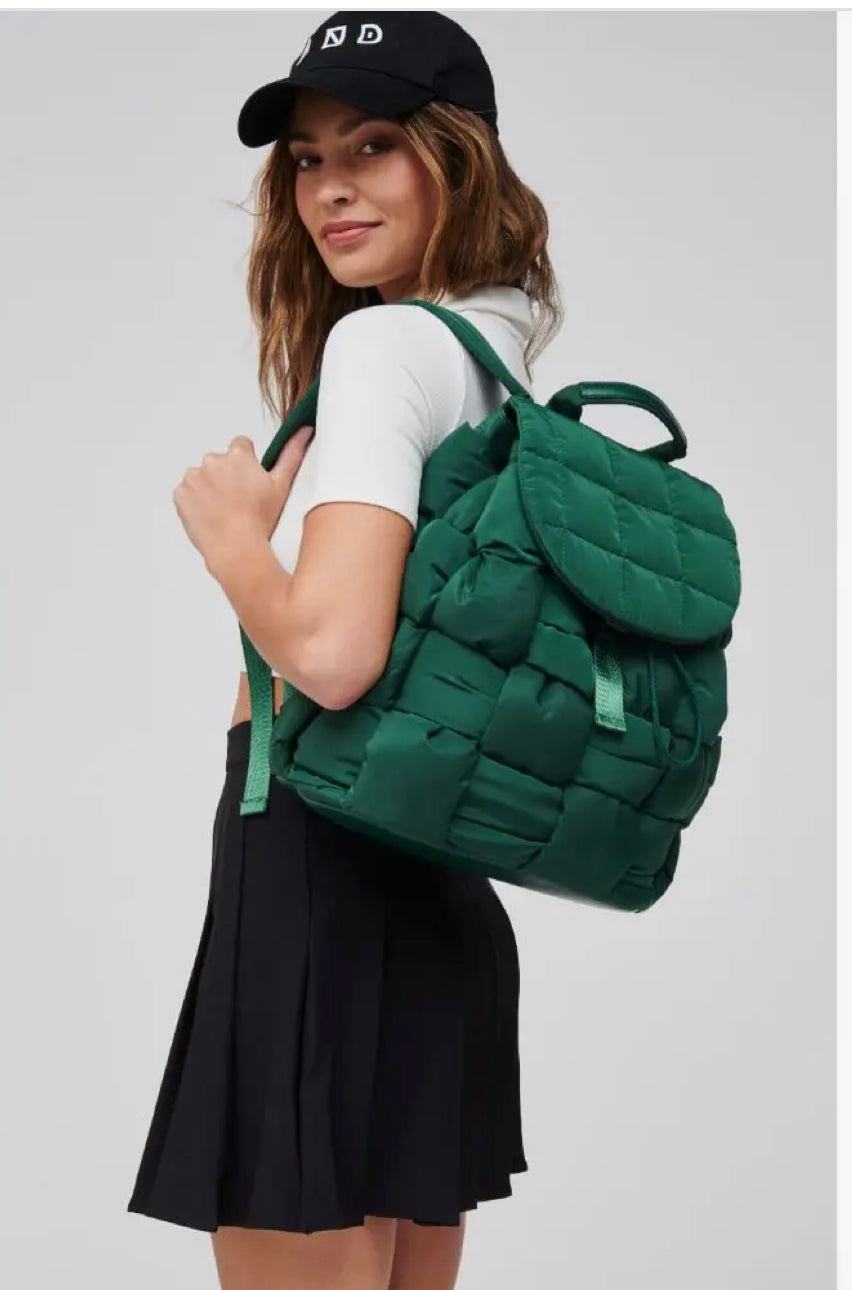Perception Woven Nylon Backpack by Sol and Selene