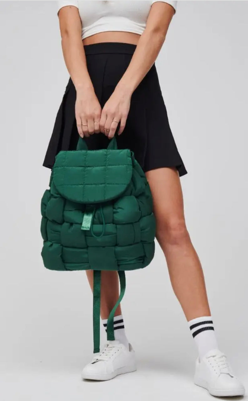 Perception Woven Nylon Backpack by Sol and Selene