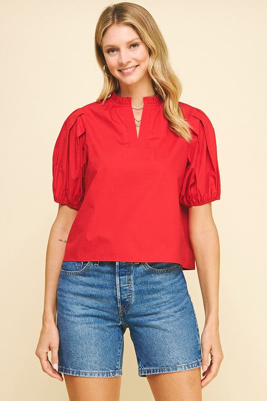 Woven top (6 colors)