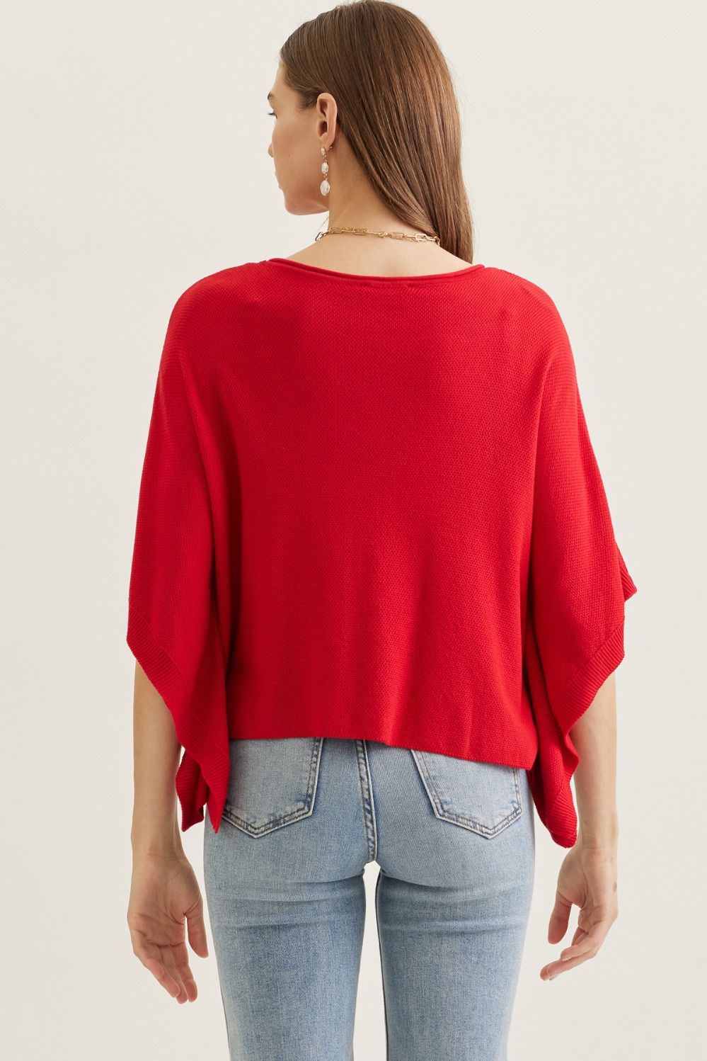red tessa top