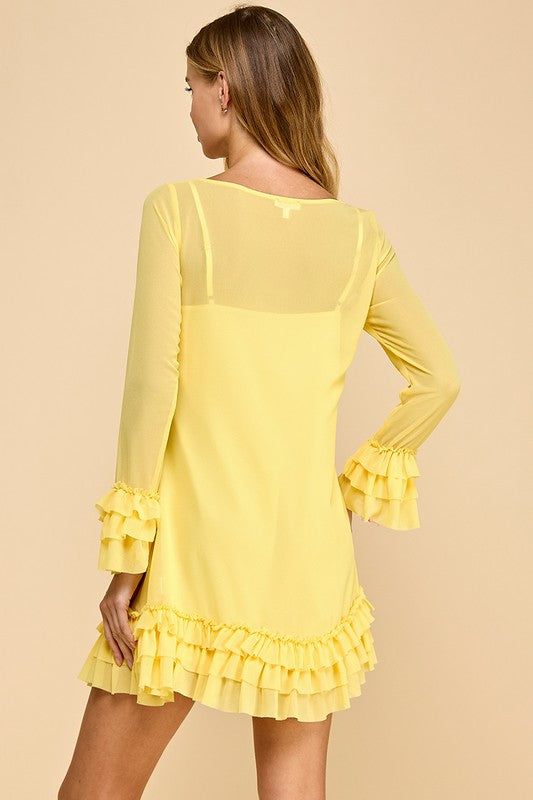 my sunshine mini dress