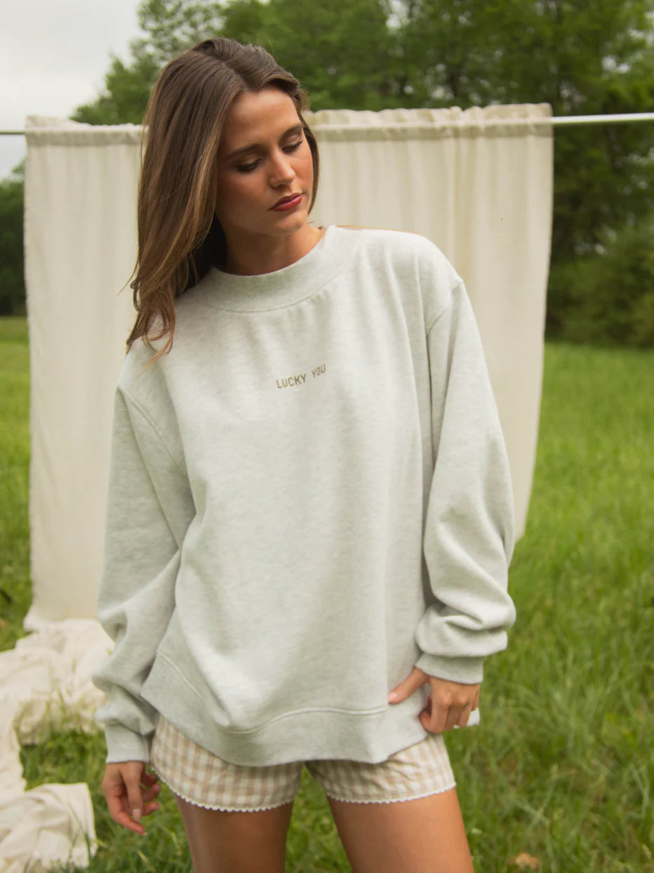 LUCKY YOU X EMMA KATHERINE ART SWEATSHIRT
