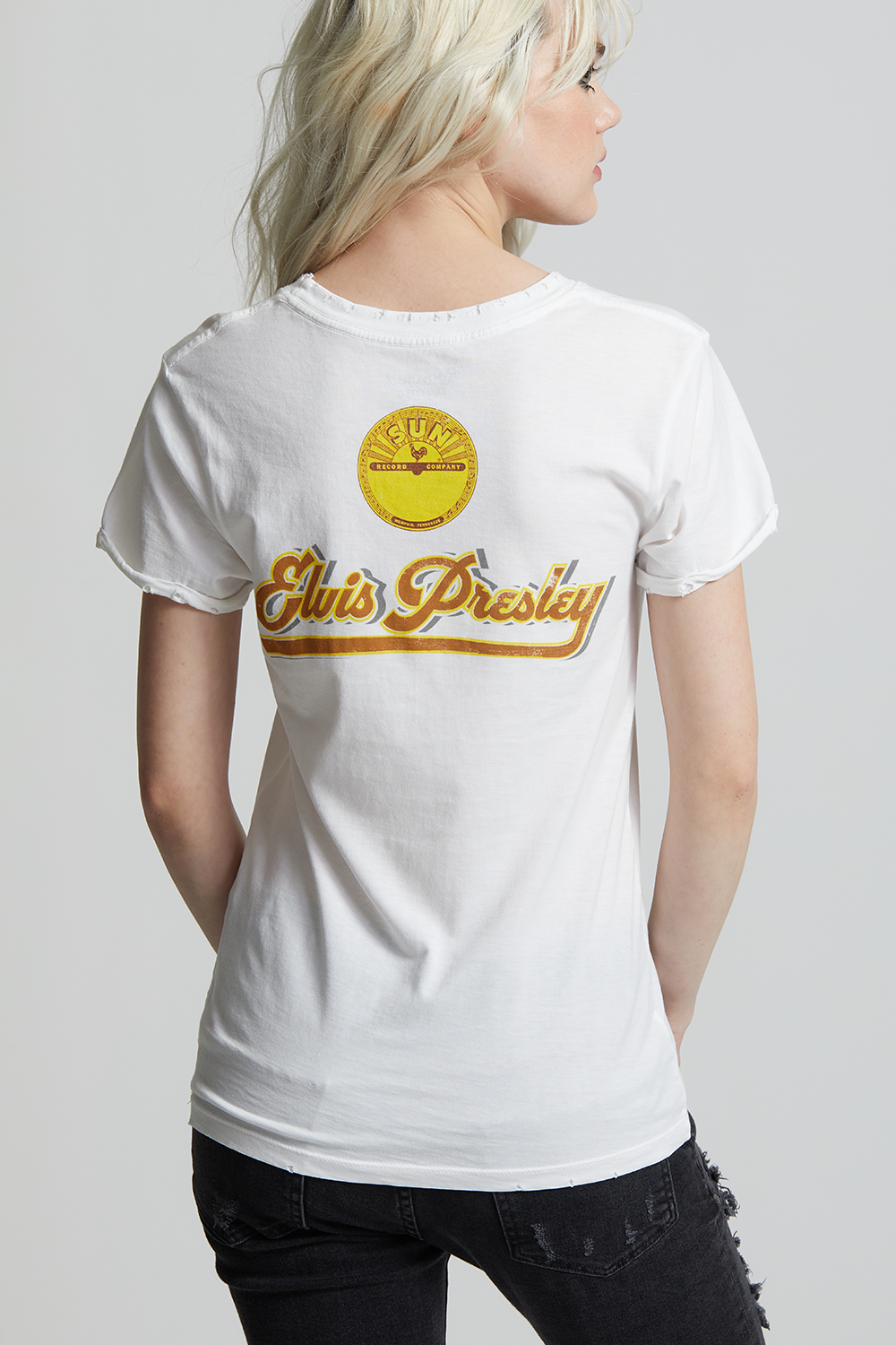 sun records x elvis tee