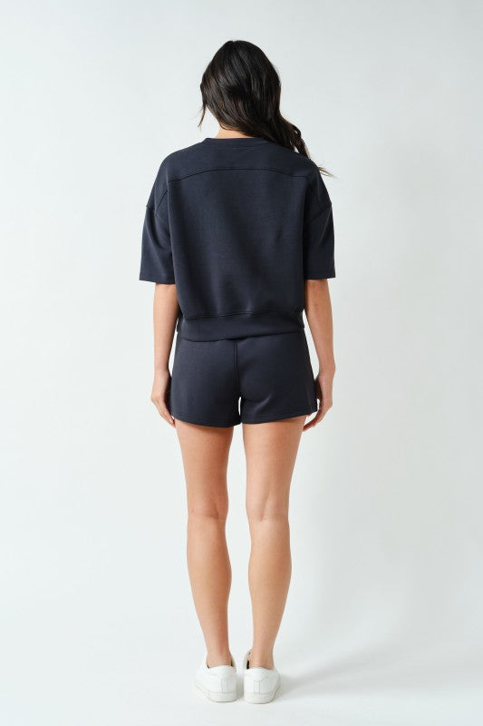 black modal weekender set