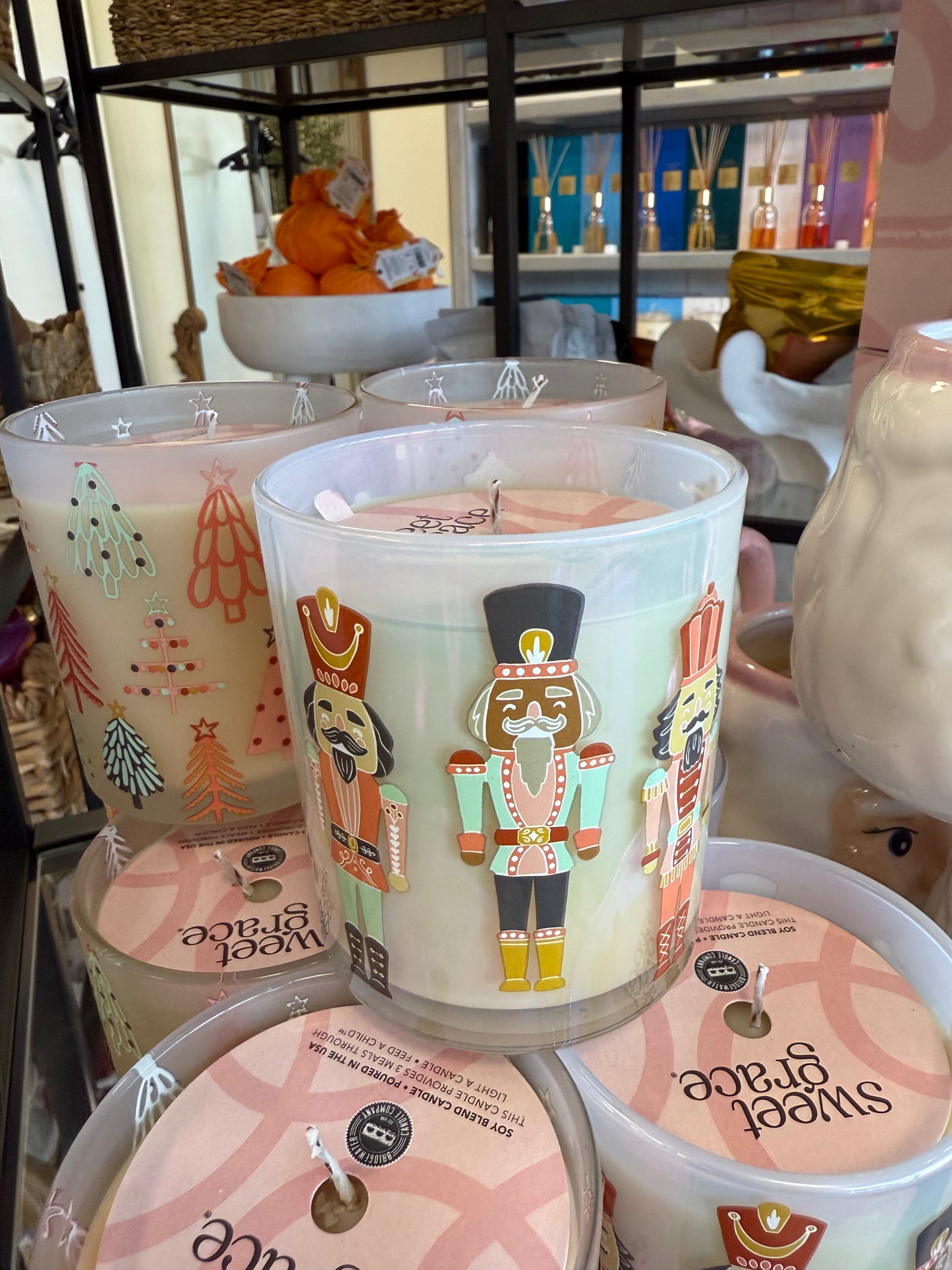 Nutcracker sweet Grace candle