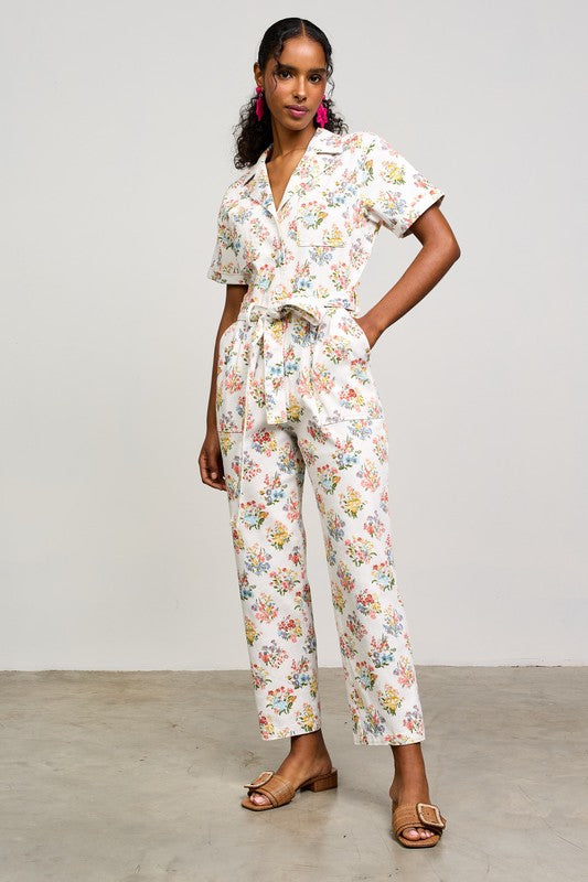 flower market jumpsuit