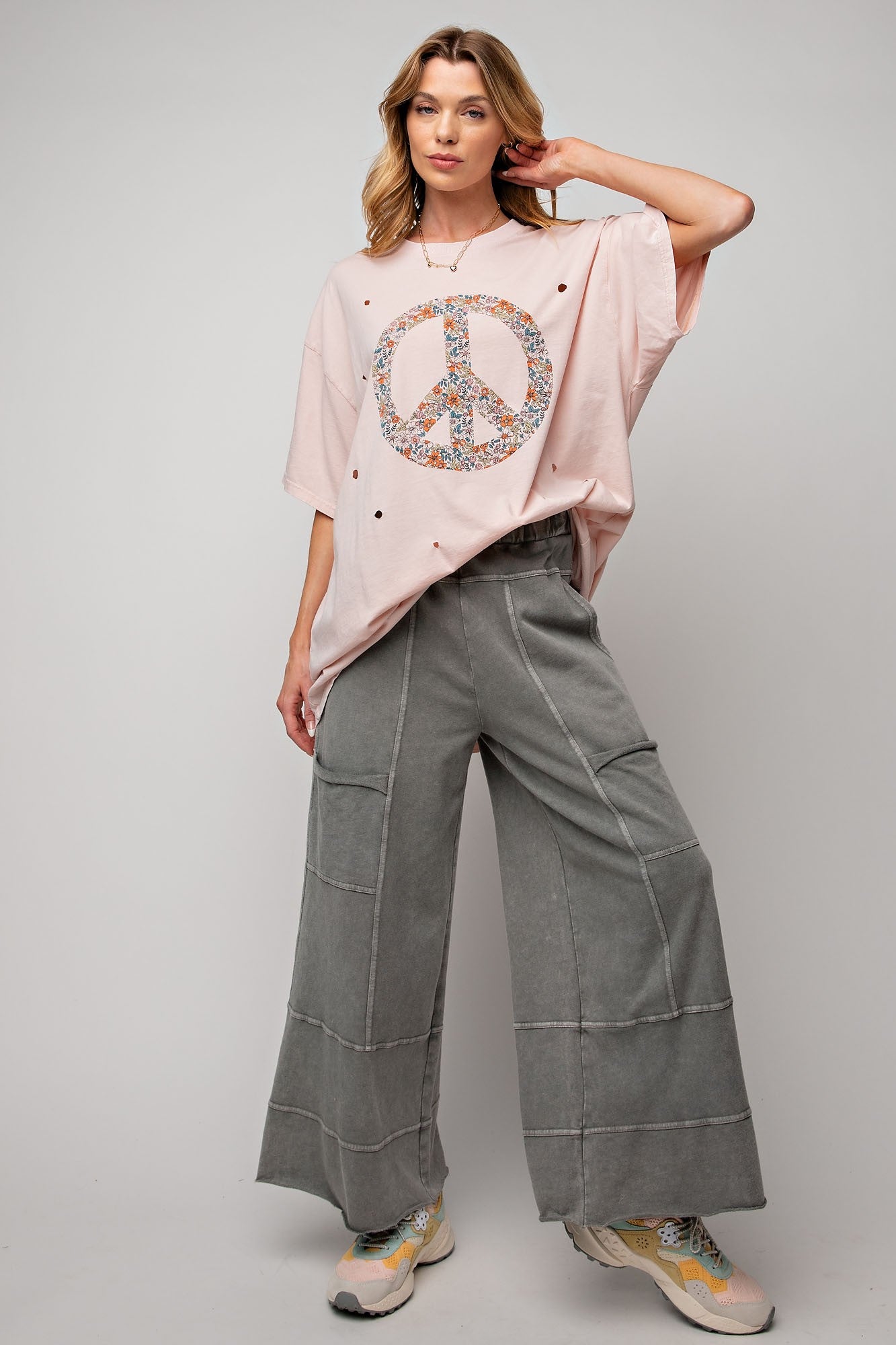 easy going pant- gray
