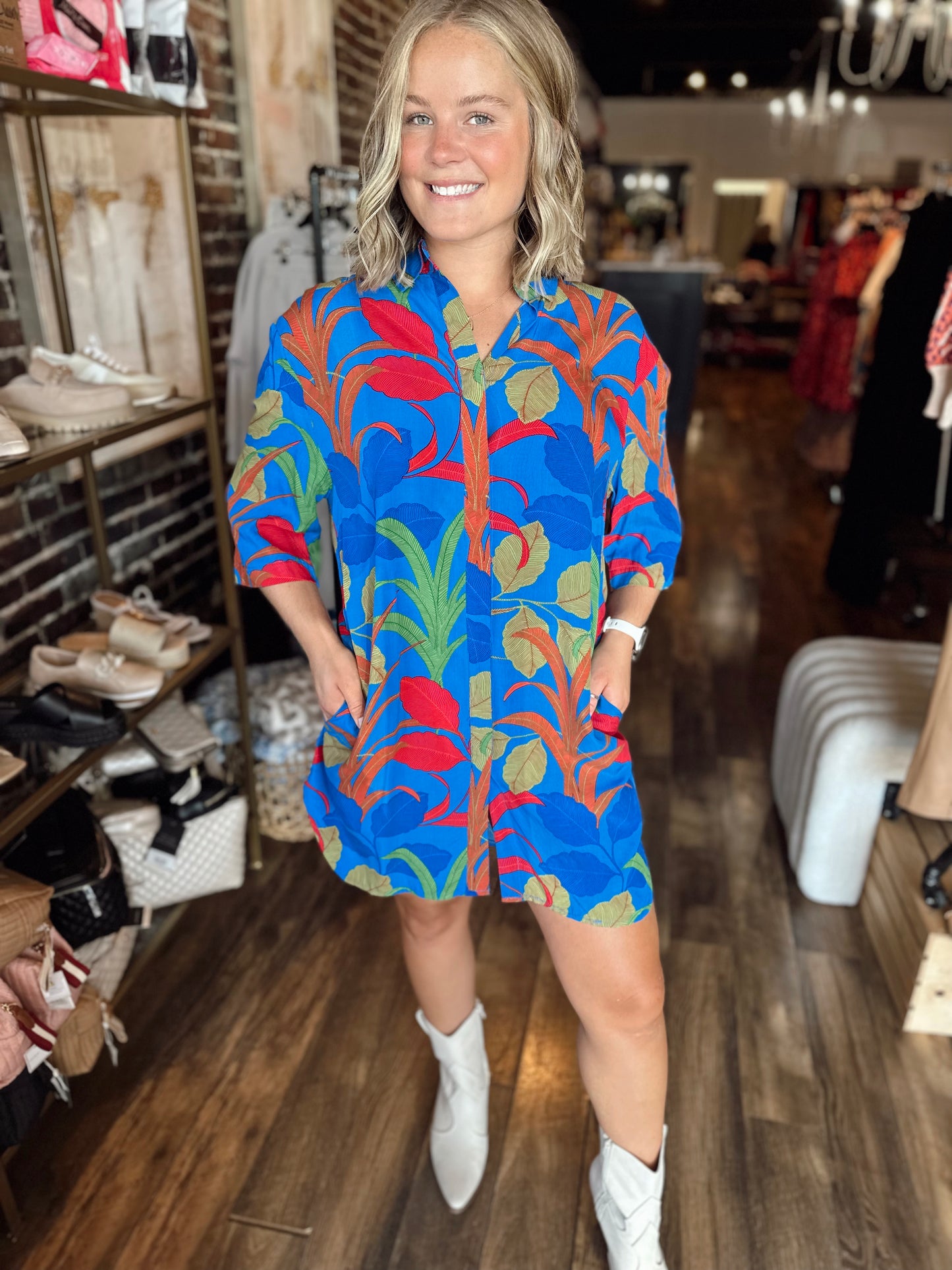 Audrey Shirt Dress