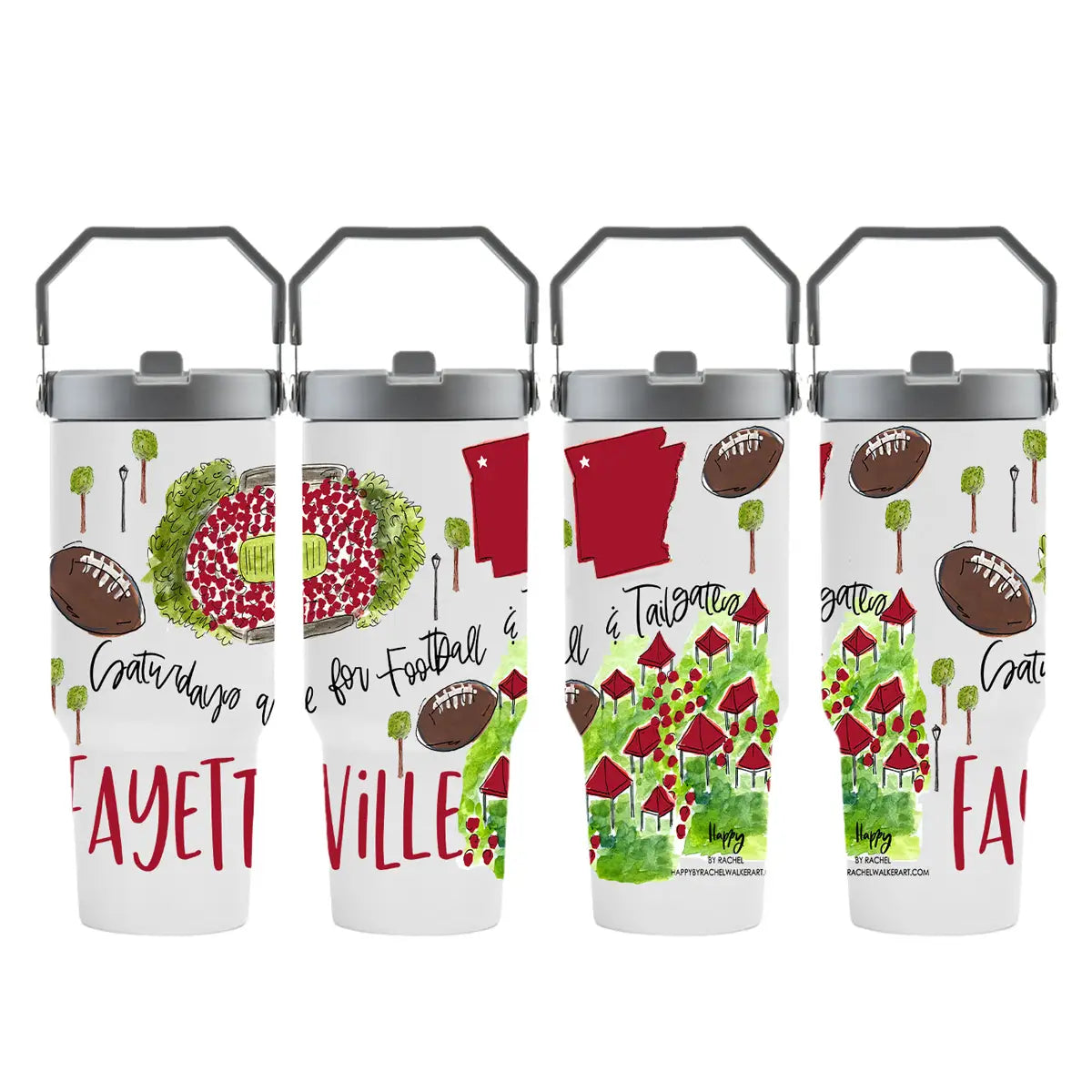 30 oz. Fayetteville Flip Lid Tumbler
