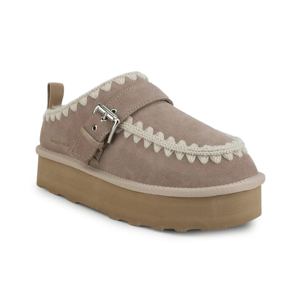 Vintage Havana single strap suede boot