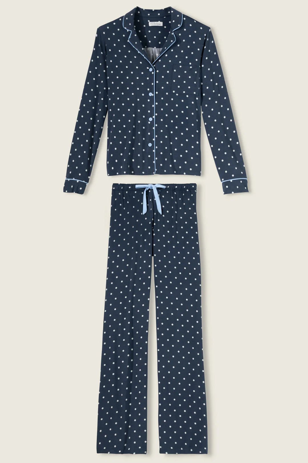 Polka dot modal pj set PJSALVAGE