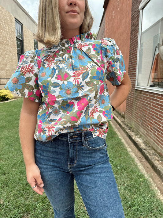 Classic Floral Top
