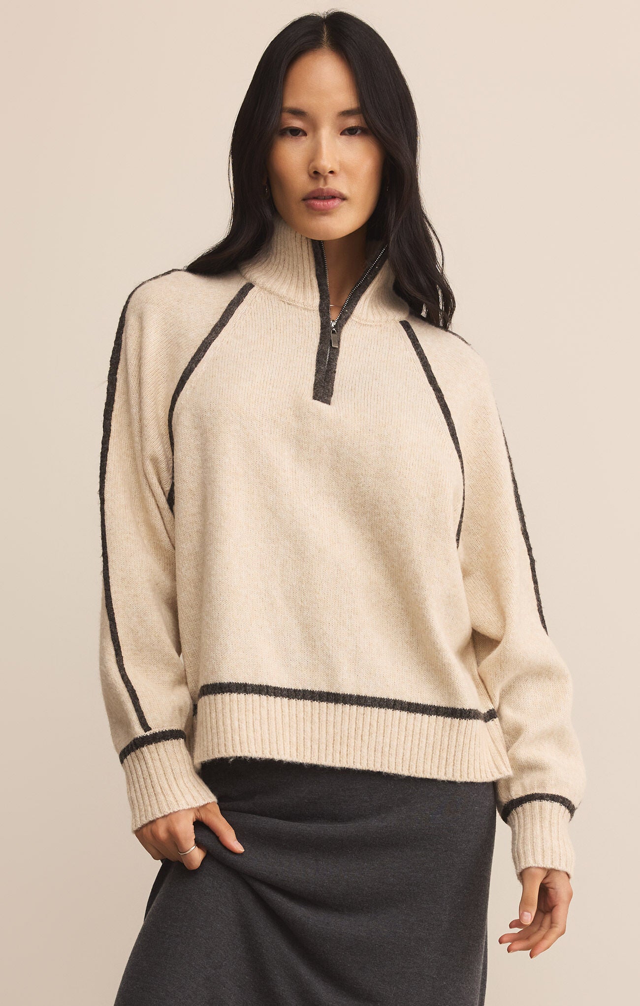 Alps Half zip sweater Z Supply