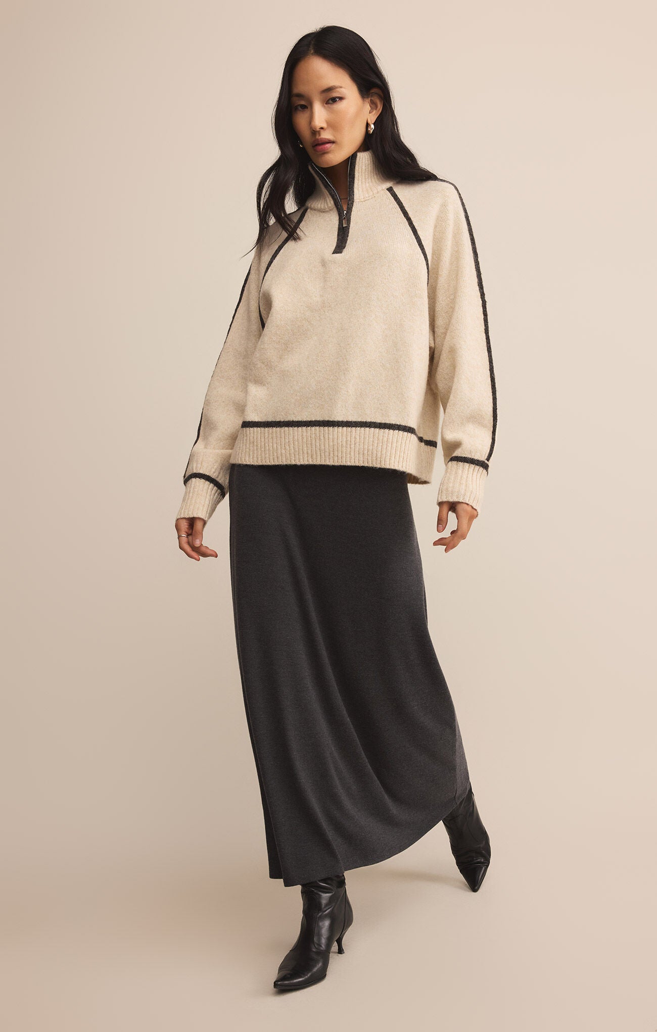 Alps Half zip sweater Z Supply