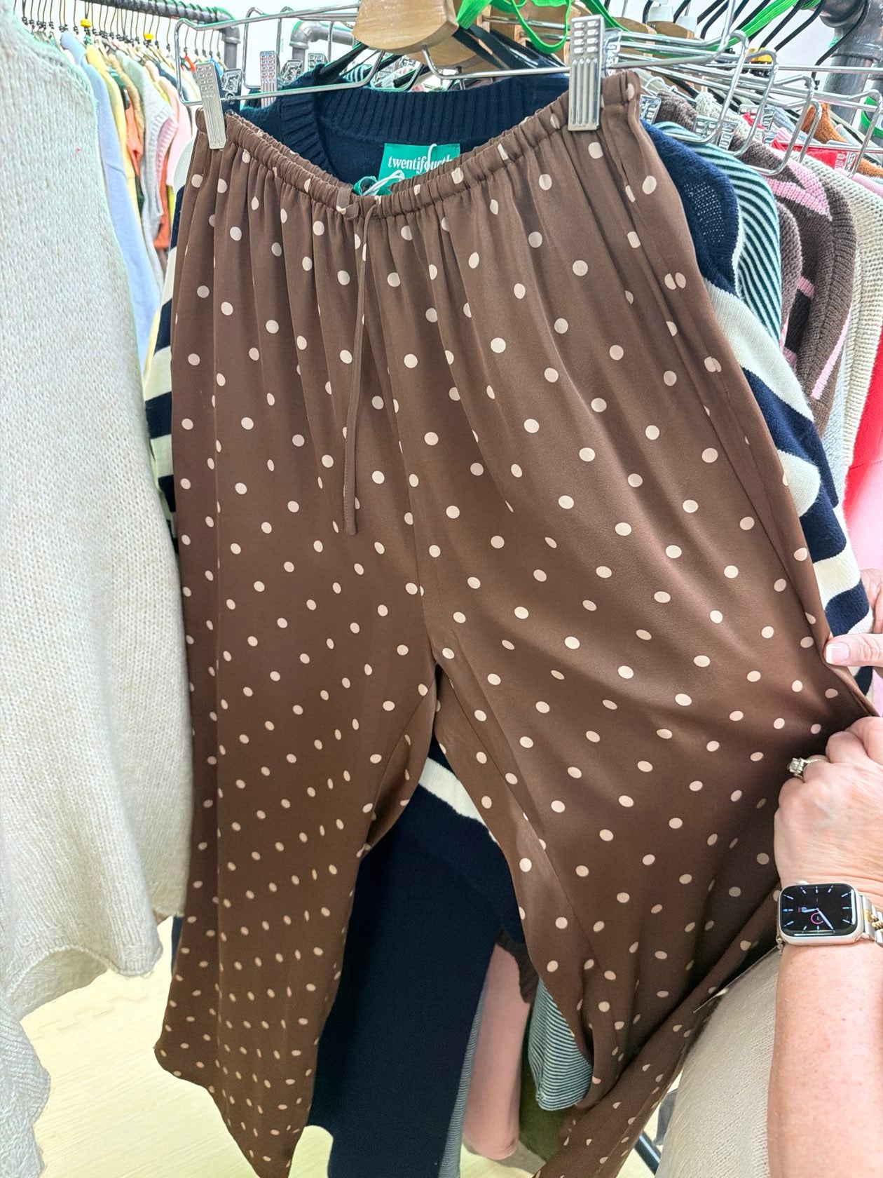 Satin polka dot Bottom