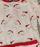 Santa Glow Pajamas Youth/baby (pink)