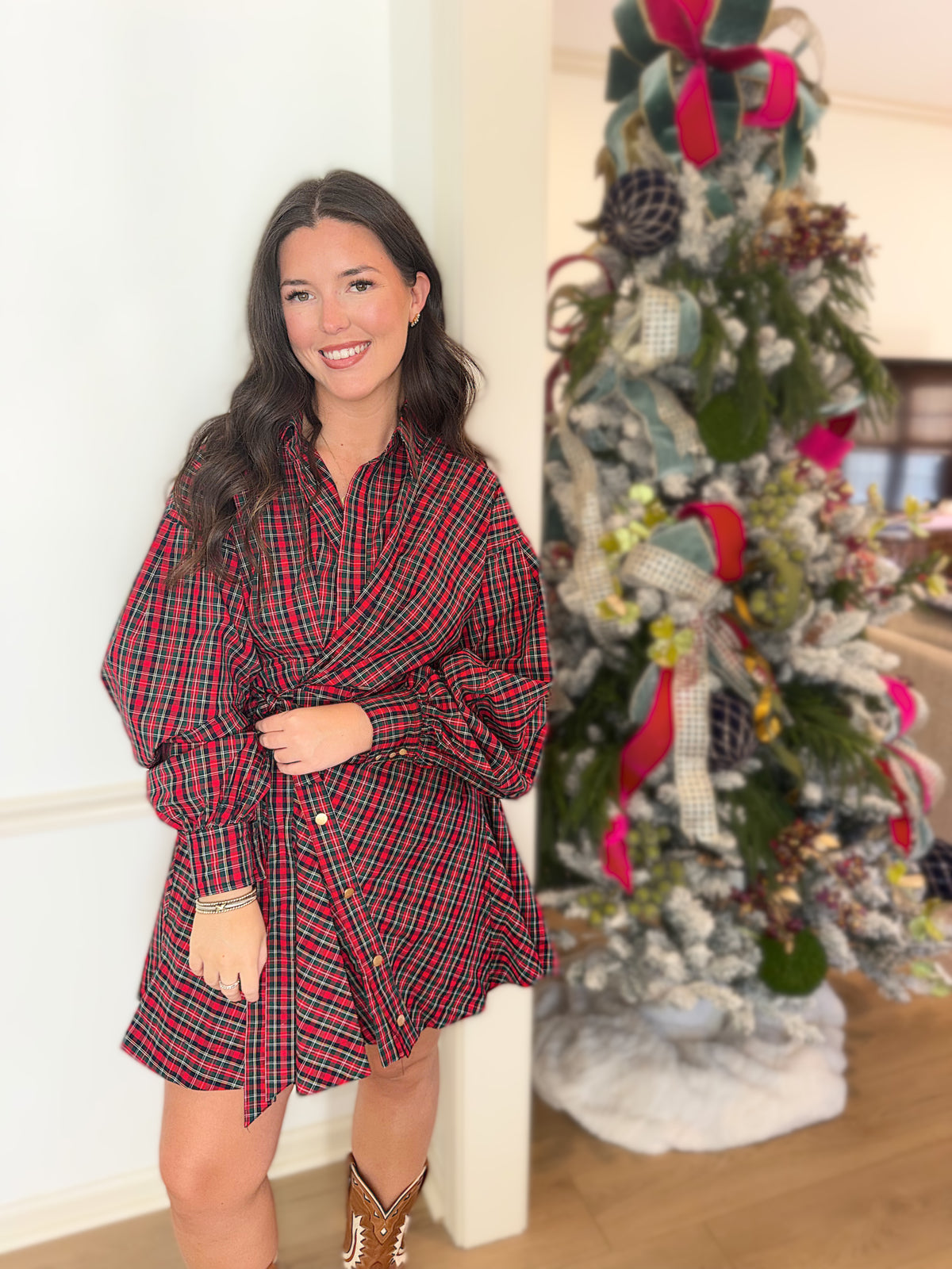 Addie Plaid Mini