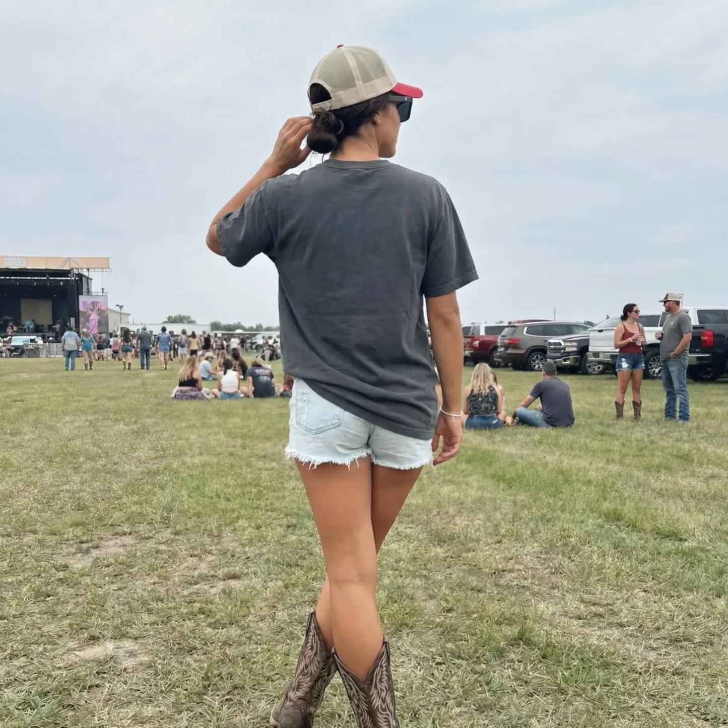 Support Live Music Graphic Tee | Country Concert Shirt