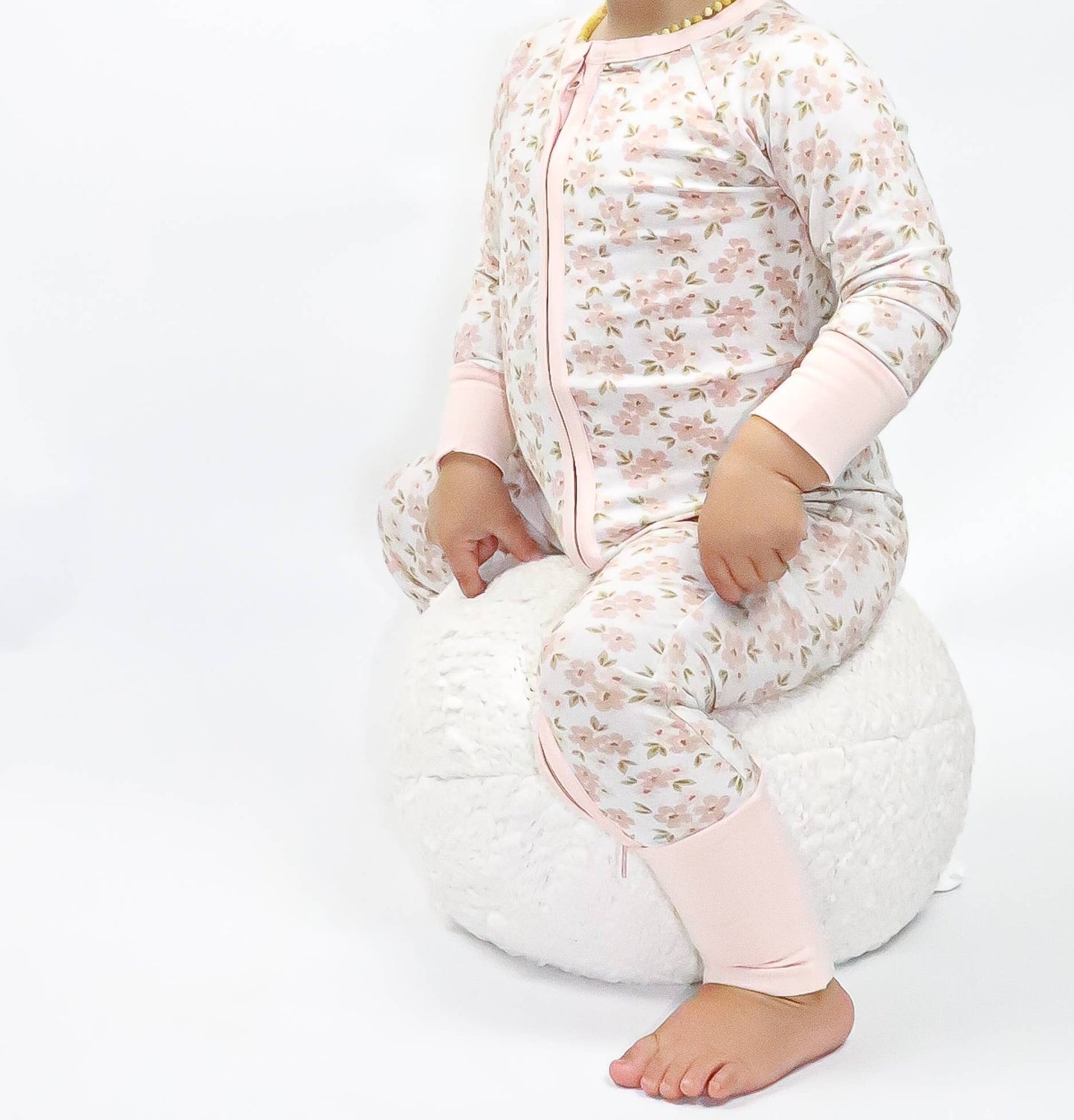 Addy Baby Girl Romper | Bamboo Romper | Bamboo Baby Outfit |