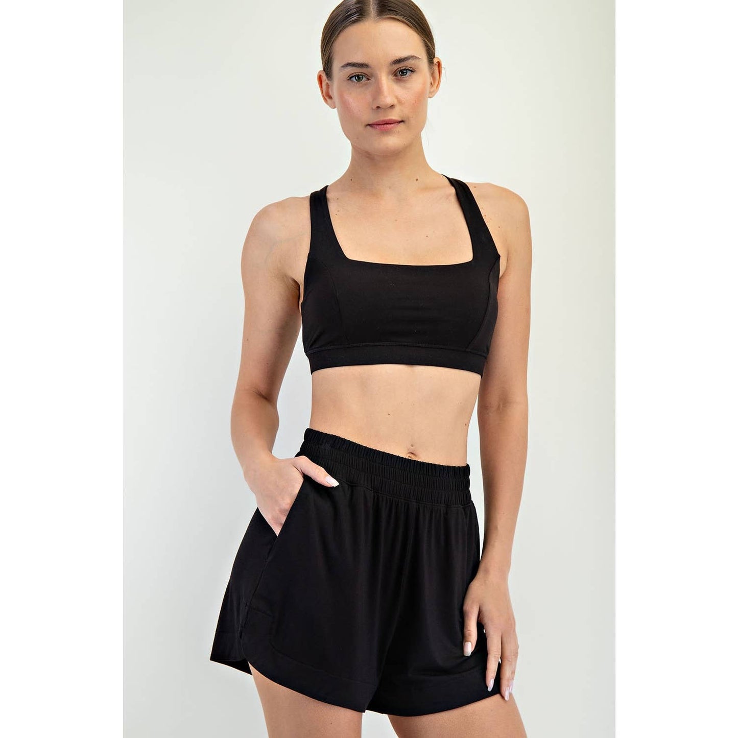 VISCOSE MODAL TULIP SHORT