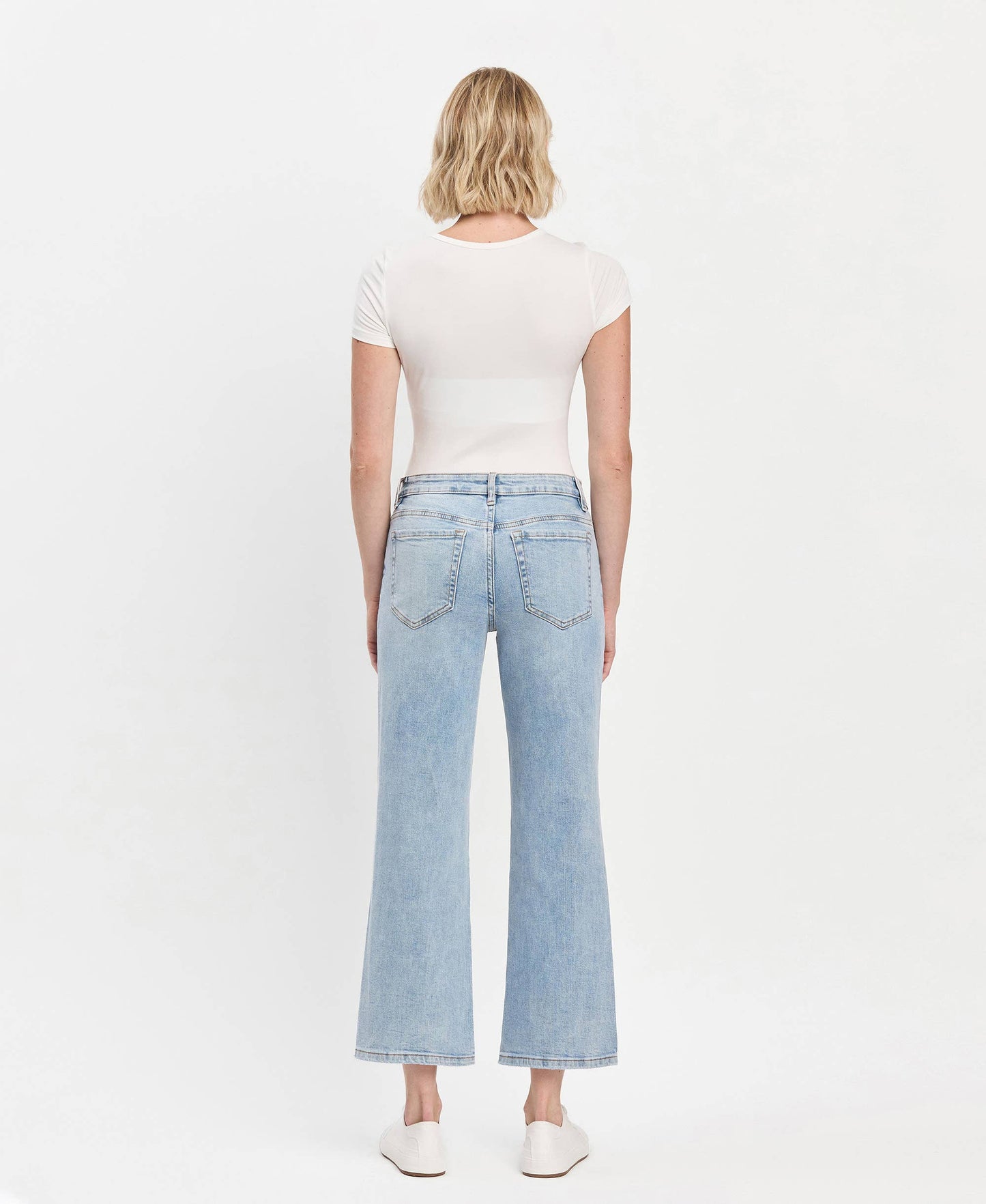 MID RISE DAD JEANS