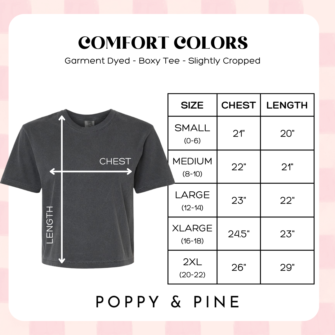 Upside-down Mother Puff Cropped Tee