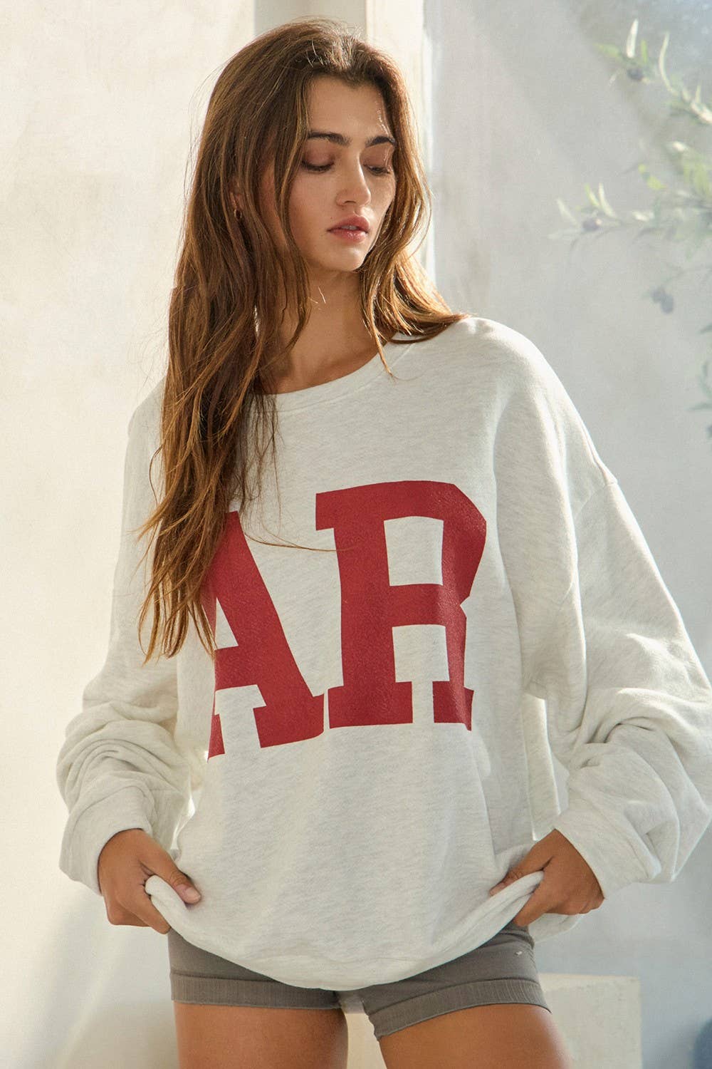 ARKANSAS' Graphic French Terry Sweatshirt Top