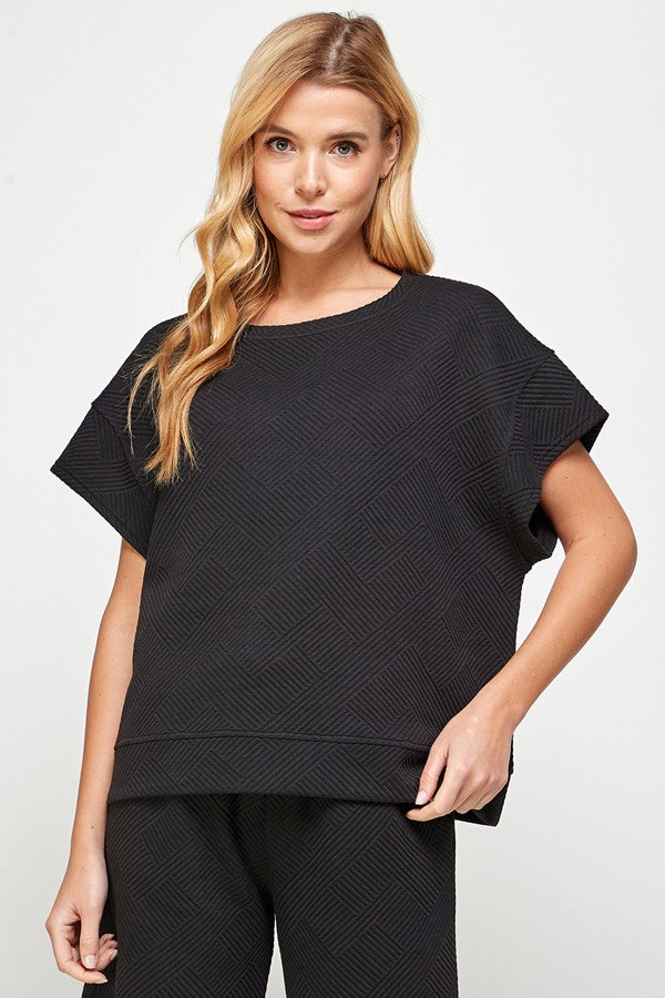 Drew Merritt short sleeve top