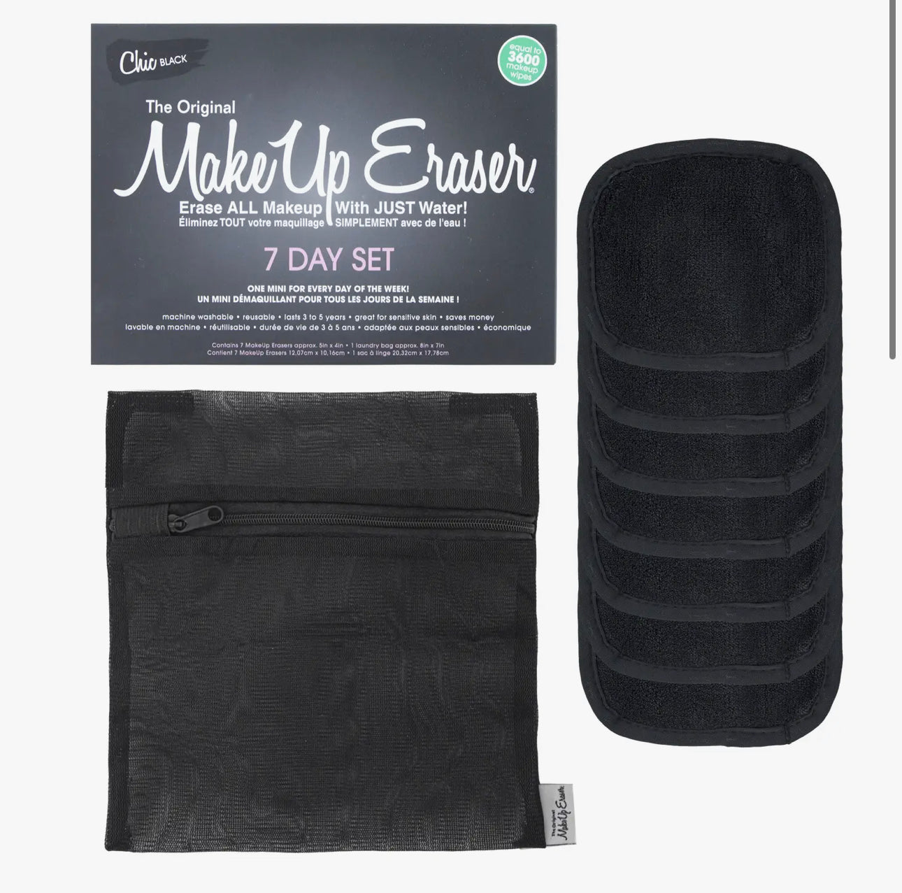 Black 7 Day set MakeupEraser