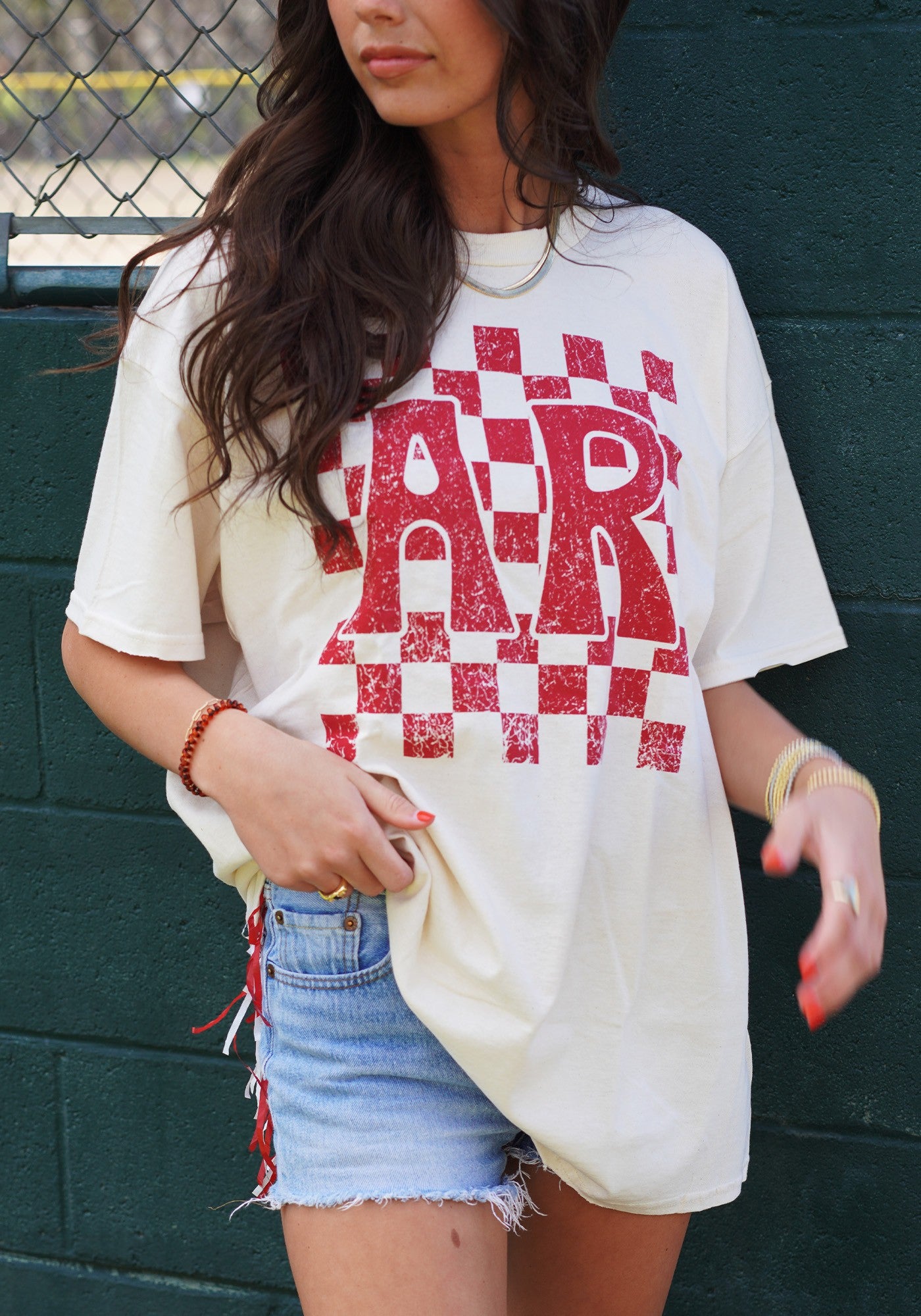 Checkered AR tee