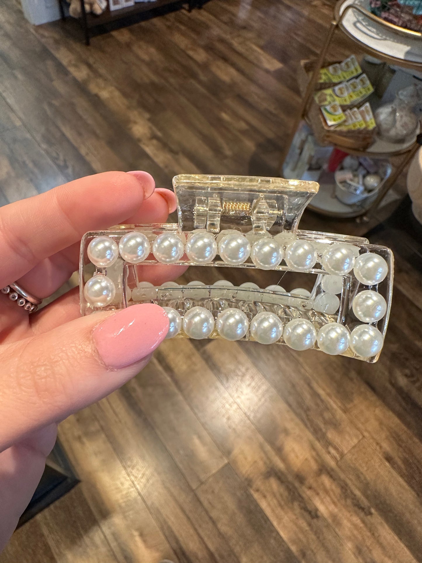 Pearl clip small
