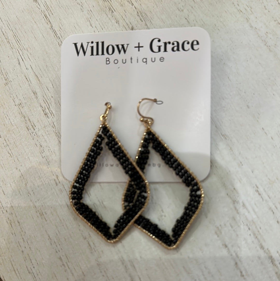 Black earring
