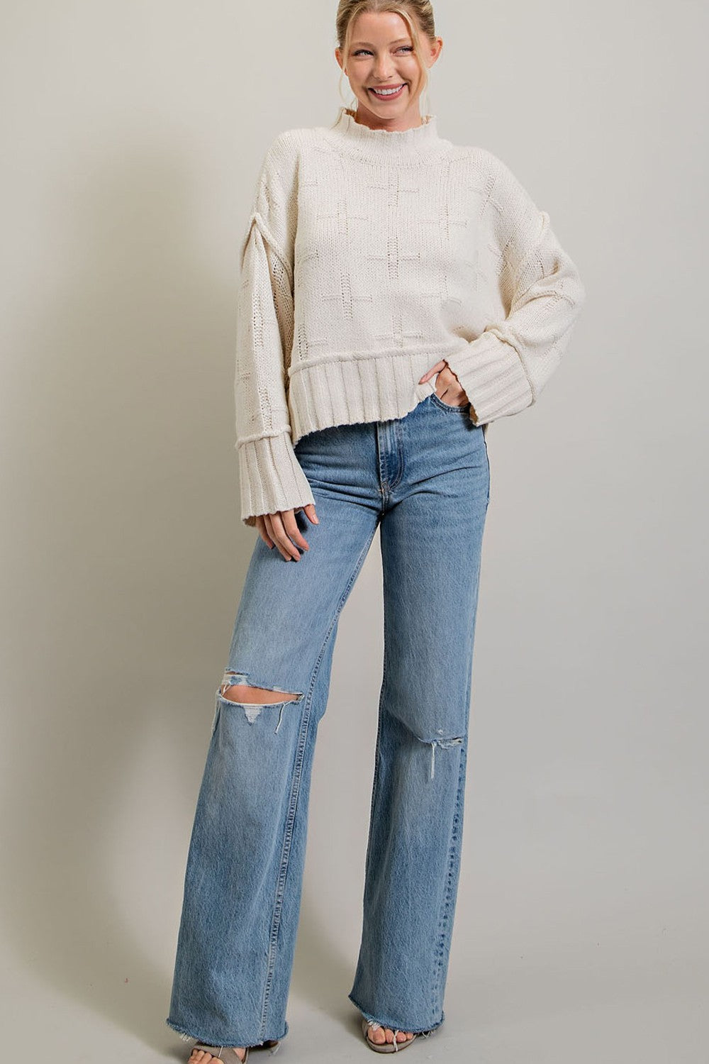 Off White Kelly top