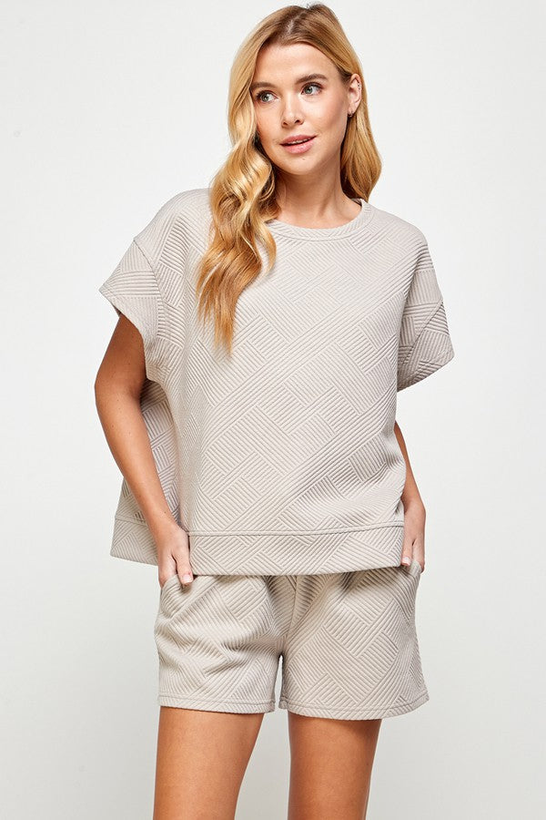 Drew Merritt short sleeve top