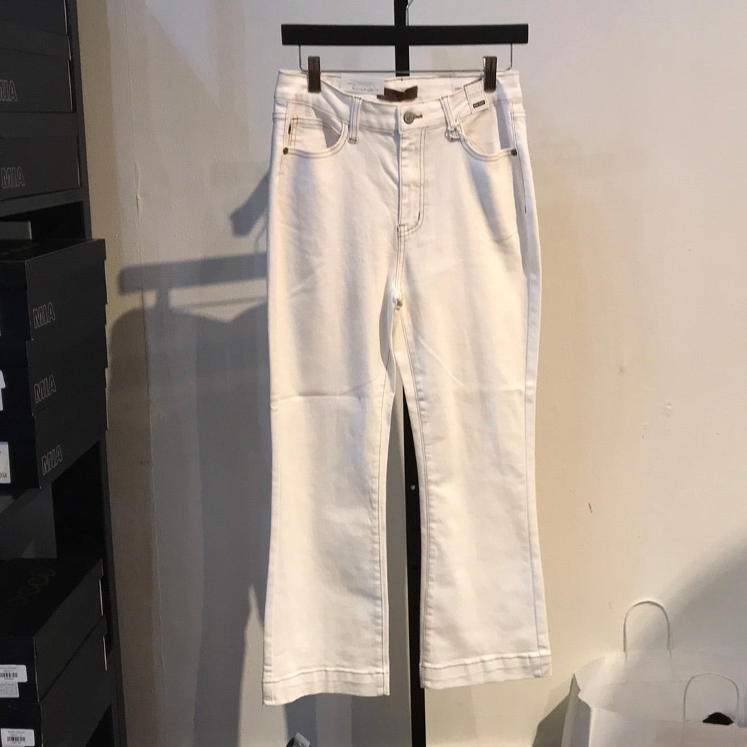 Judy blue flare white jeans