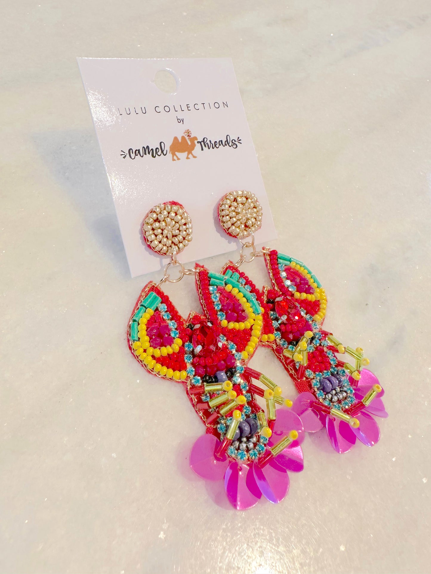 Lobster earrings