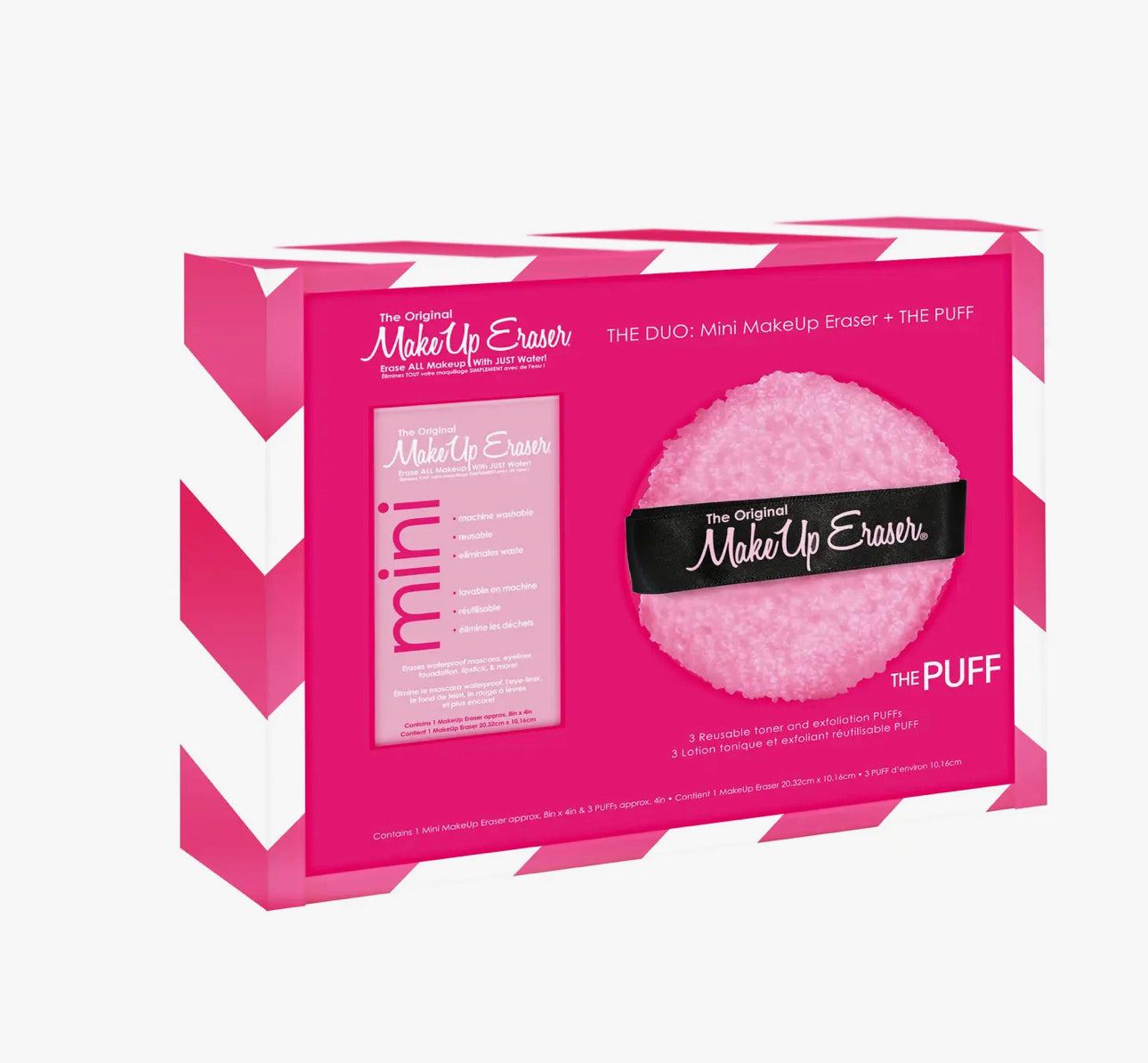 The DUO: Mini Makeup Eraser and Puff set