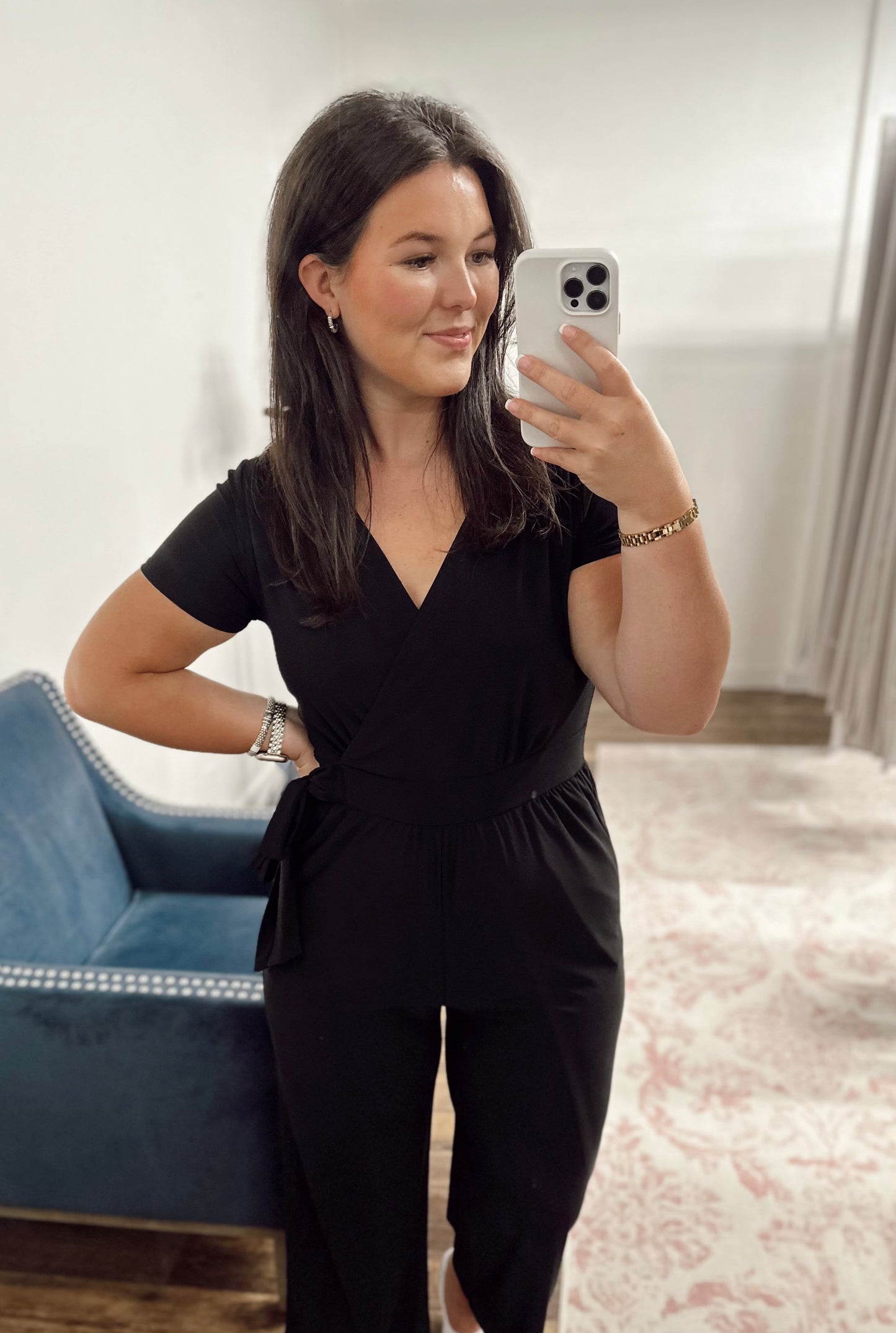 Black jumpsuit