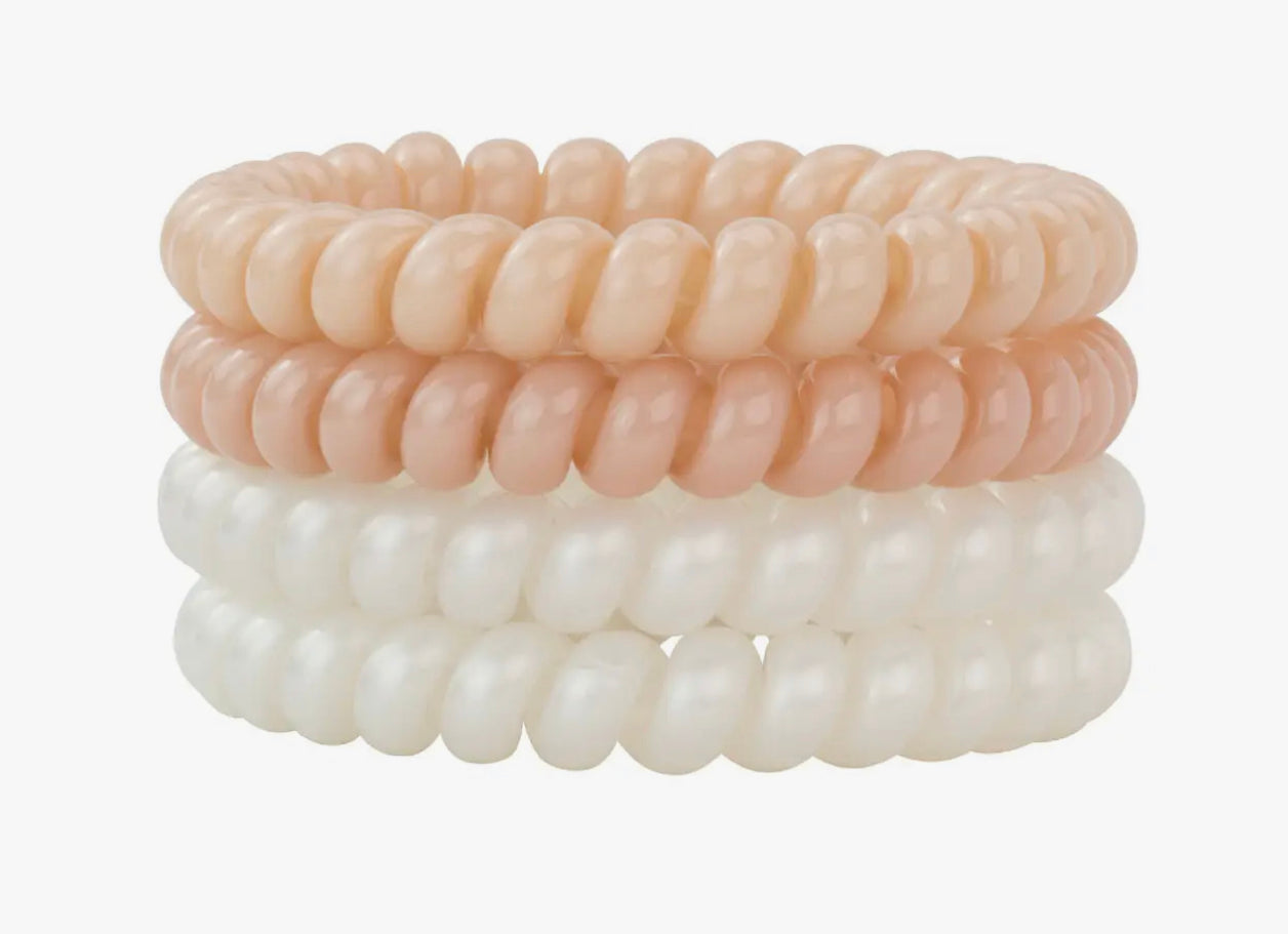 Slick Hair Coils Large - Nude