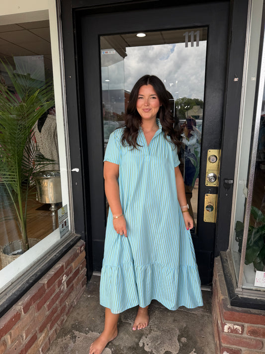 Sky Glam Midi