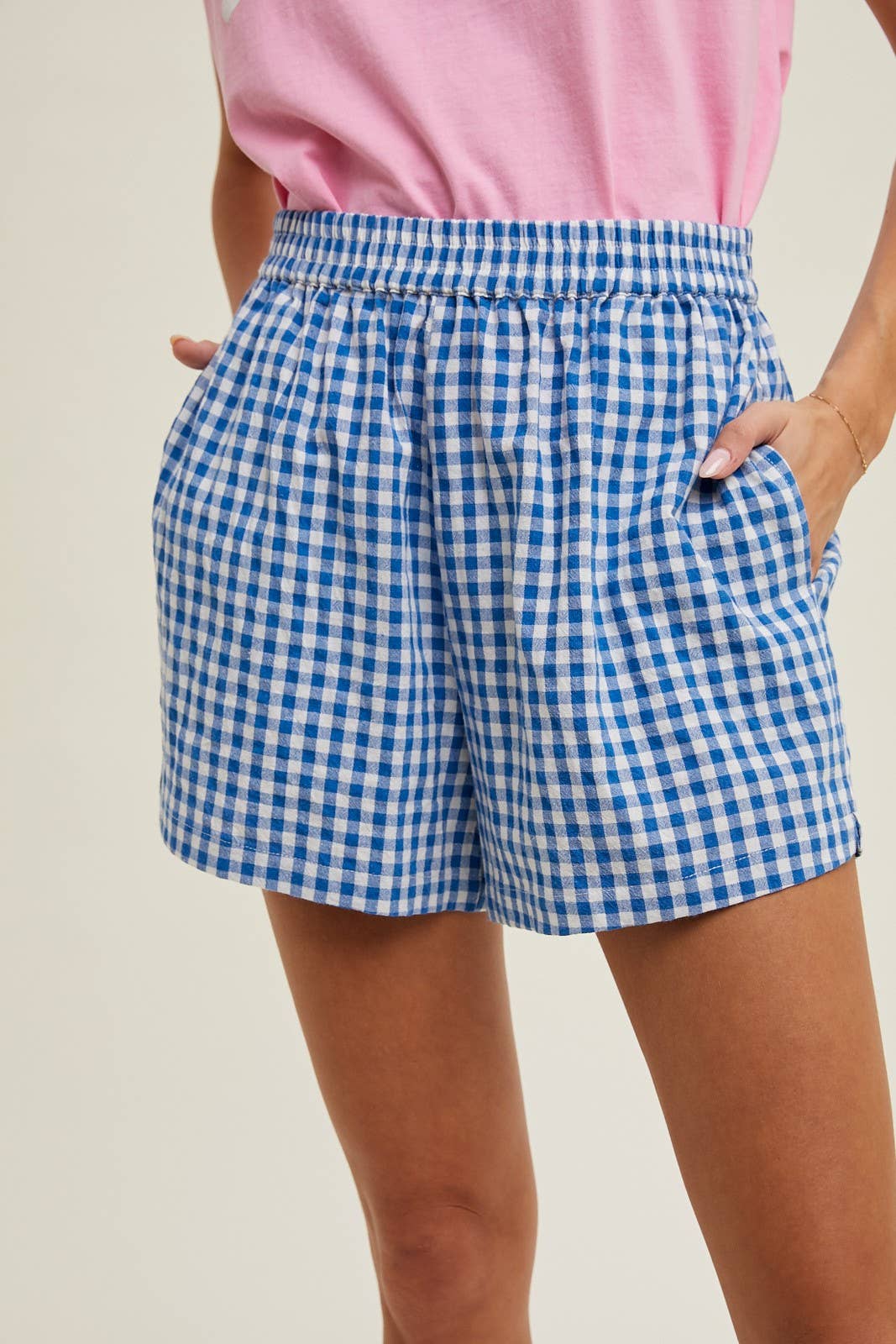 GINGHAM SHORTS