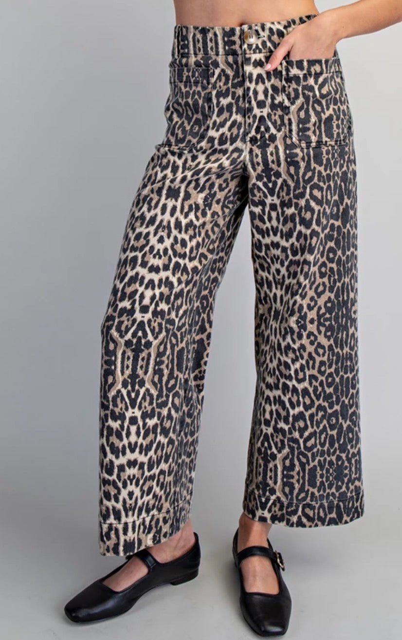 Leopard pant