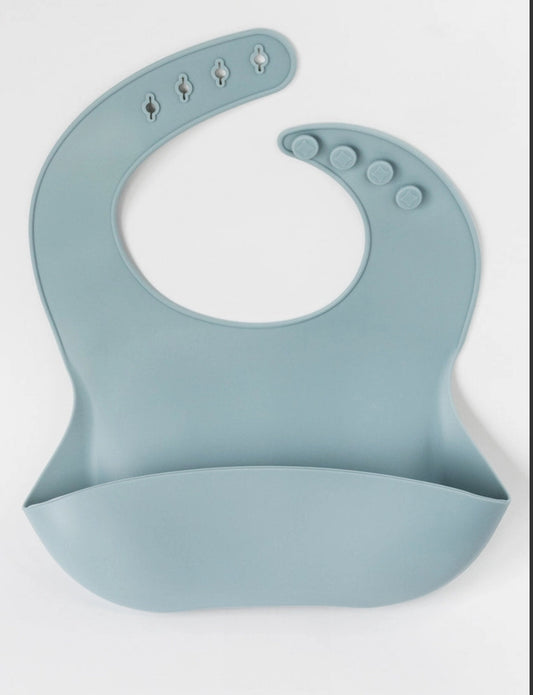 Silicone Baby Bib - multiple colors