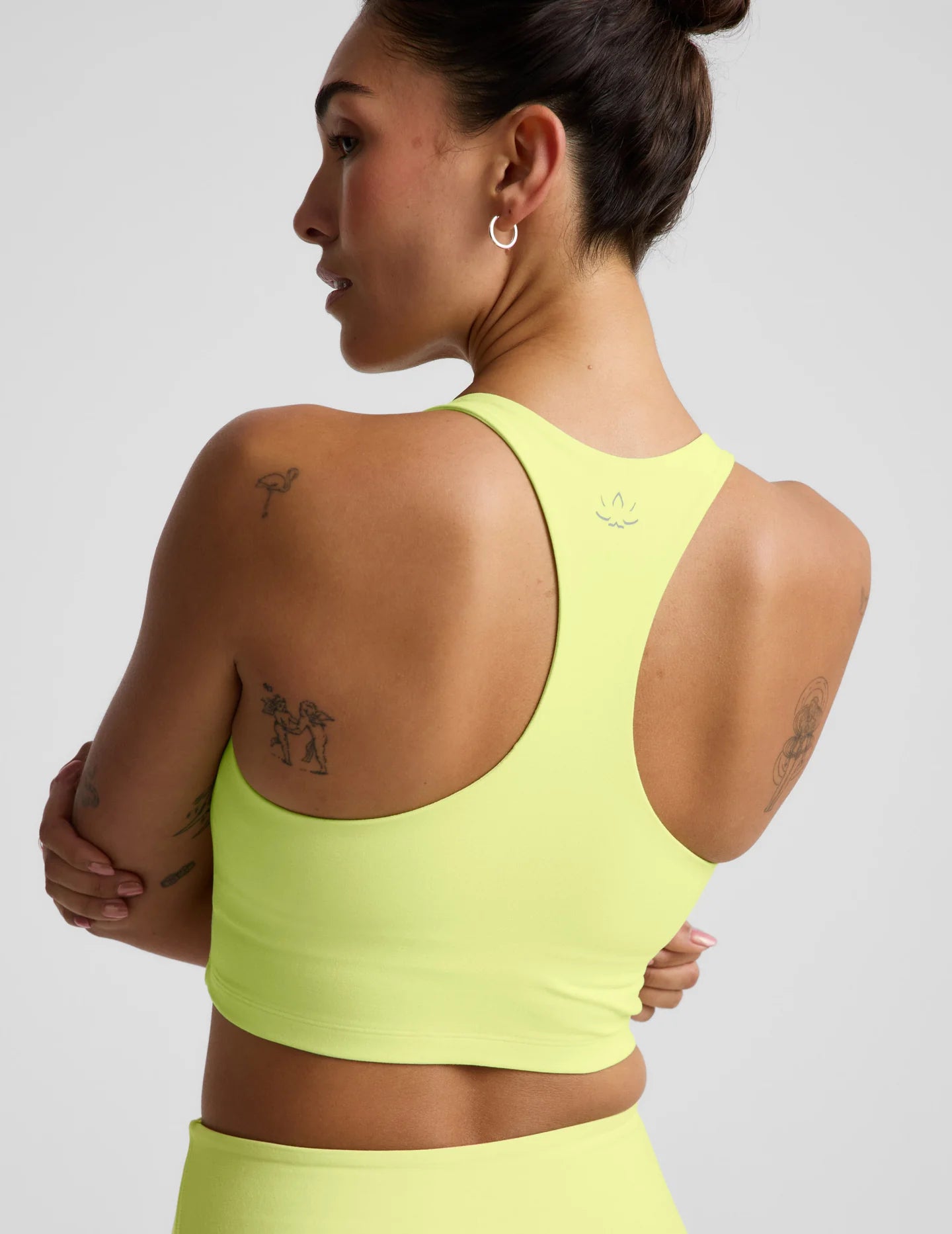 spacedye simplicity bra 2.30 electric lime BEYOND YOGA
