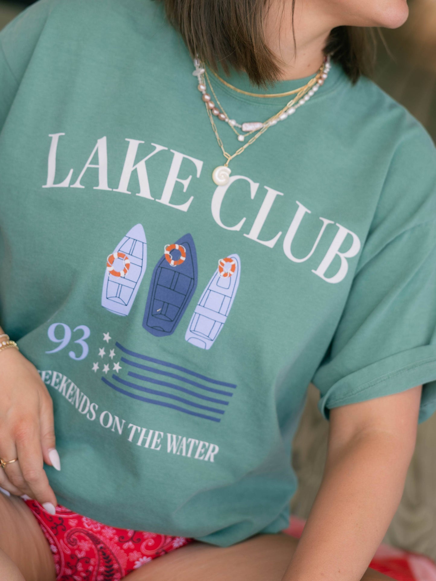 LAKE CLUB TEE X JO JOHNSON OVERBY