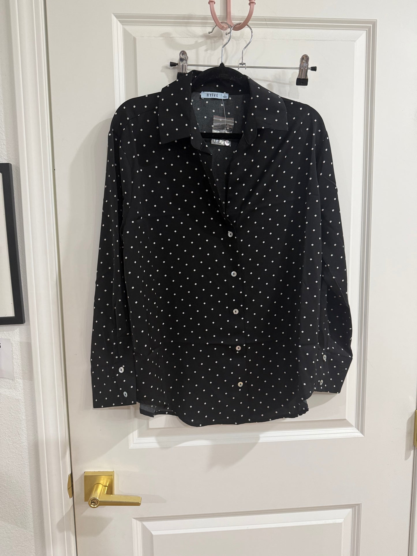 Kali Polkadot Blouse